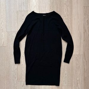 J.Crew Black sweater dress